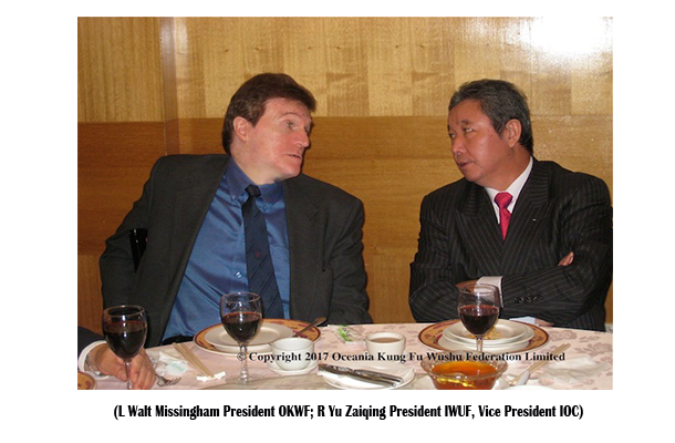 Walt Missingham confirmed as Vice Chairman IWUF Marketing & Development Committee